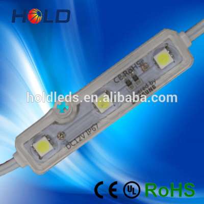 High Quality IP67 Waterproof DC12V 60LM Injection LED Module 5050 / 5050 LED module