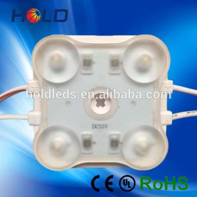 High Quality New Item Injection IP68 Waterproof 160degree 2W 200LM 4LEDS Square SMD LED Module 2835