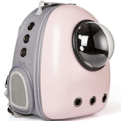 High Quality Lightweight Breathable Space Capsule Astronaut Bubble Travel Transport Carrying Pet Dog Cat Backpack